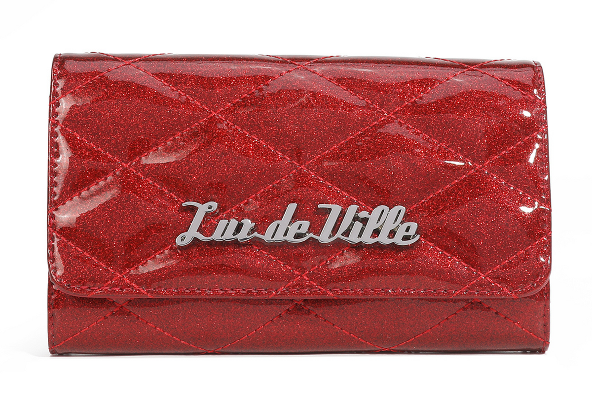 Route 66 Wallet Red Rum Sparkle Lux de Ville