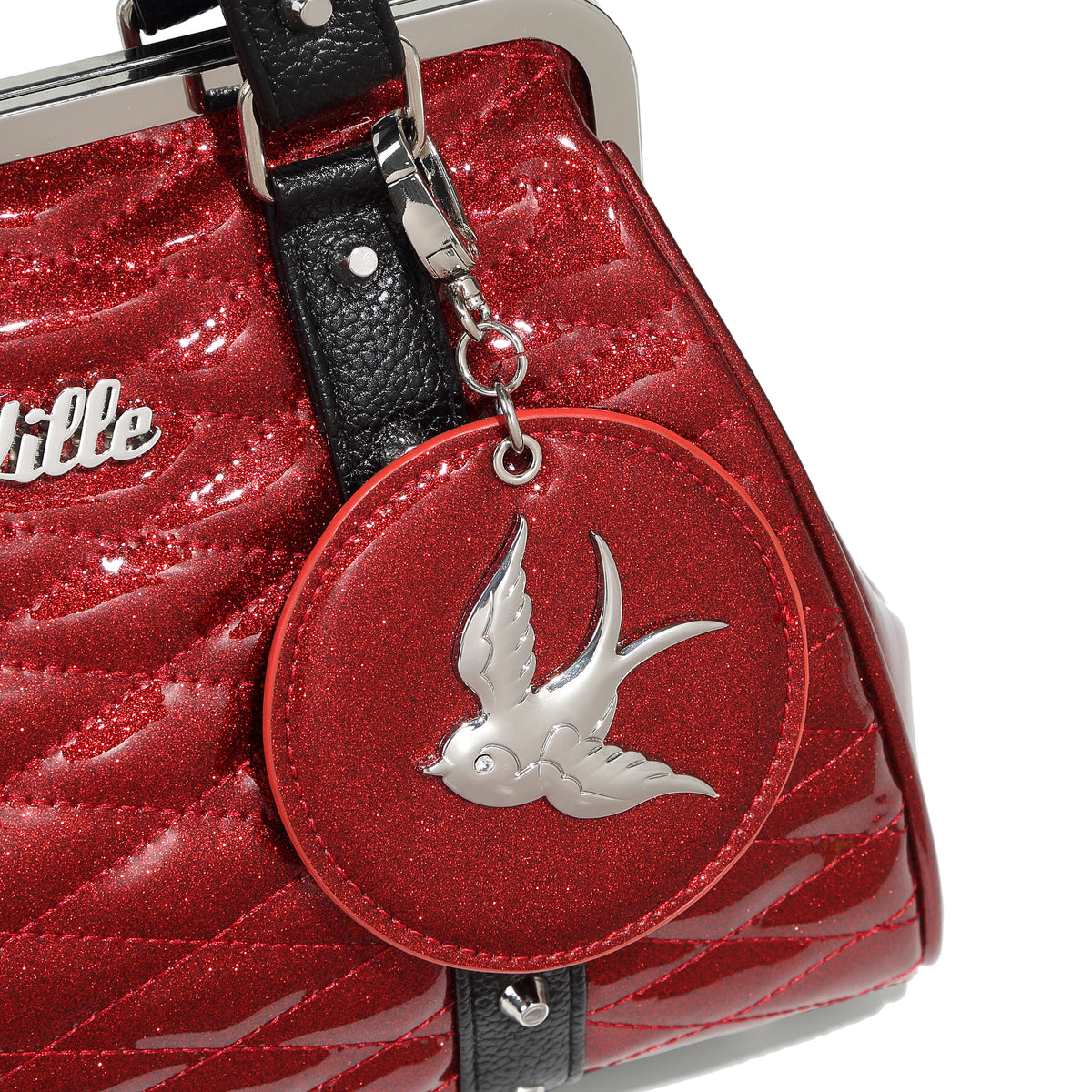 red-rum-sparkle-love-bird-kiss-lock-lux-de-ville