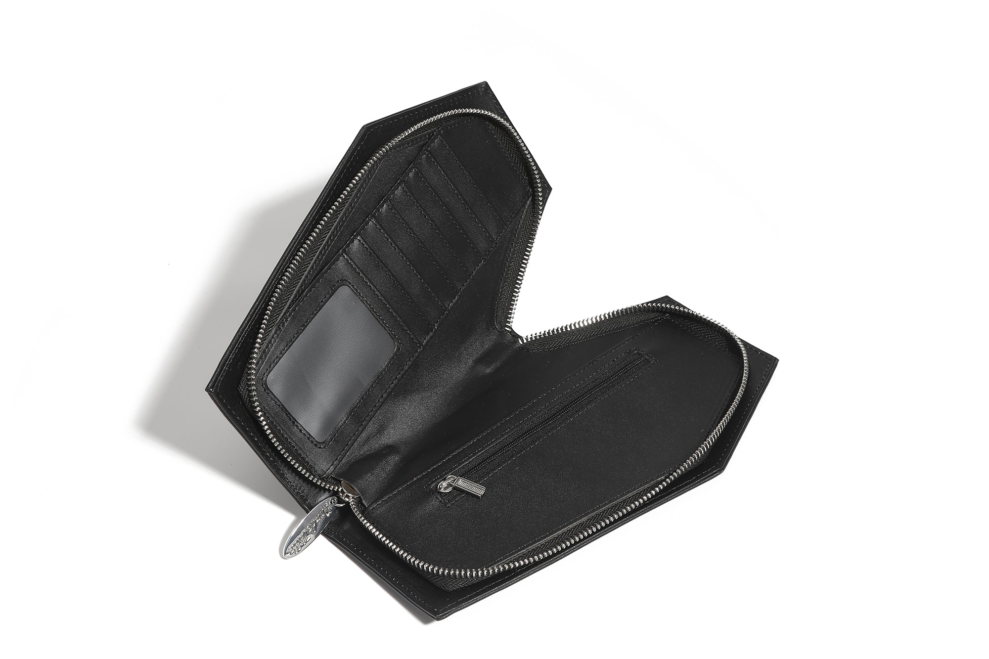 Coffin Tote Handbag by Lux de Ville Black