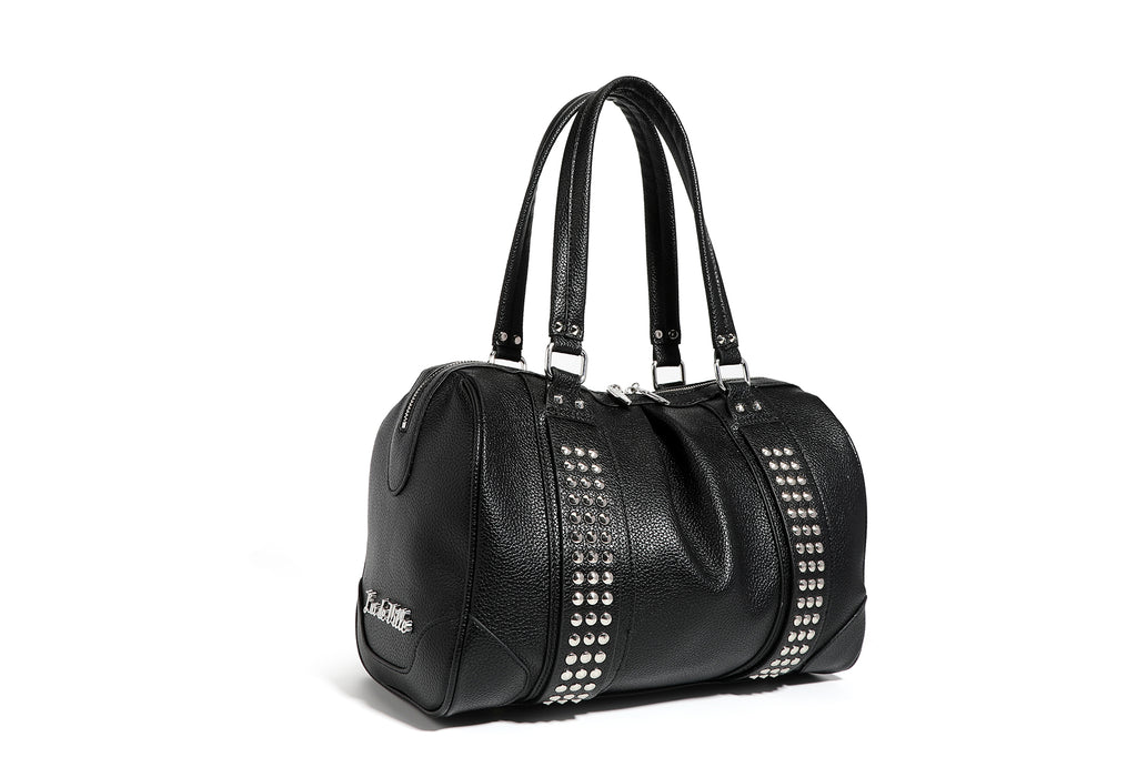 Black Matte Evie Tote - Front