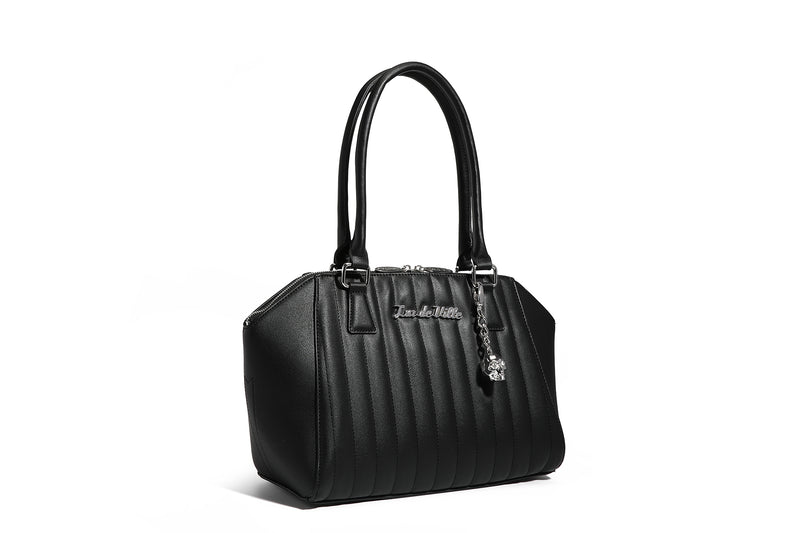 Black Matte Stella Tote - Front