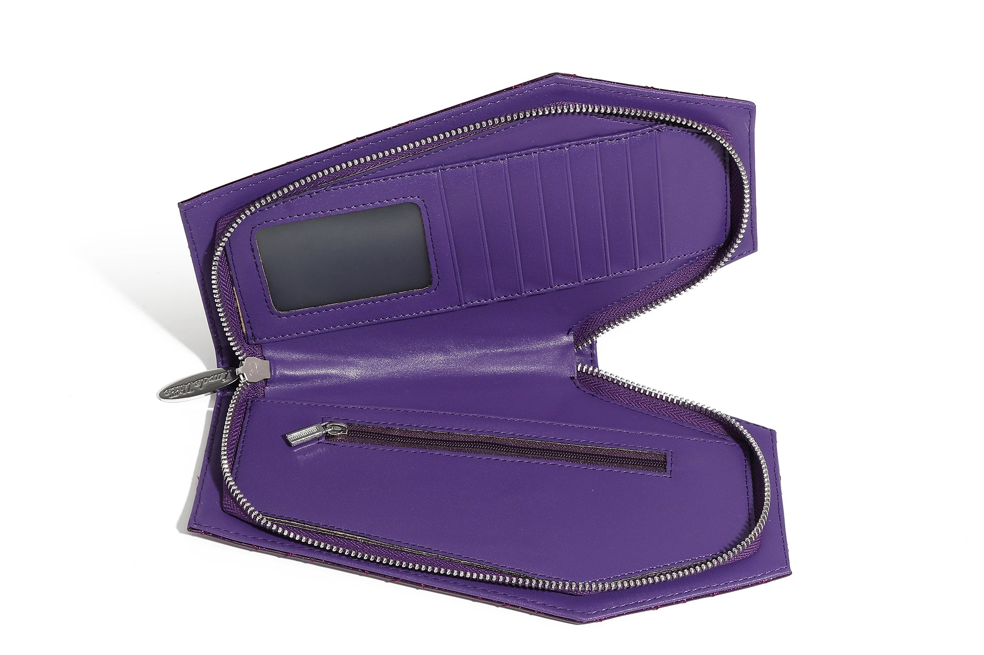 Casa di Borse Purple Textured Mini Wallet Purse | Mini wallet, Purses, Purse  wallet