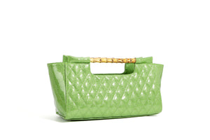 Envy Green Sparkle Paradise Card Clutch - back