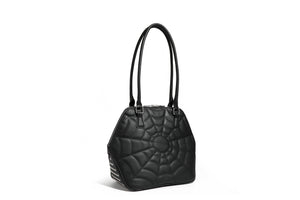 Black Matte Glampira Tote - Back