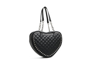 Matte Black Tainted Love Tote - back