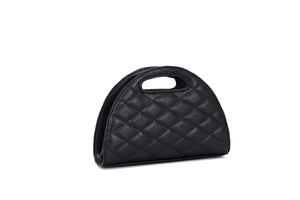 Black - Half Moon Tiny Tote