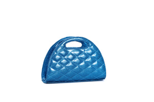 Villain Blue Sparkle - Half Moon Tiny Tote - back