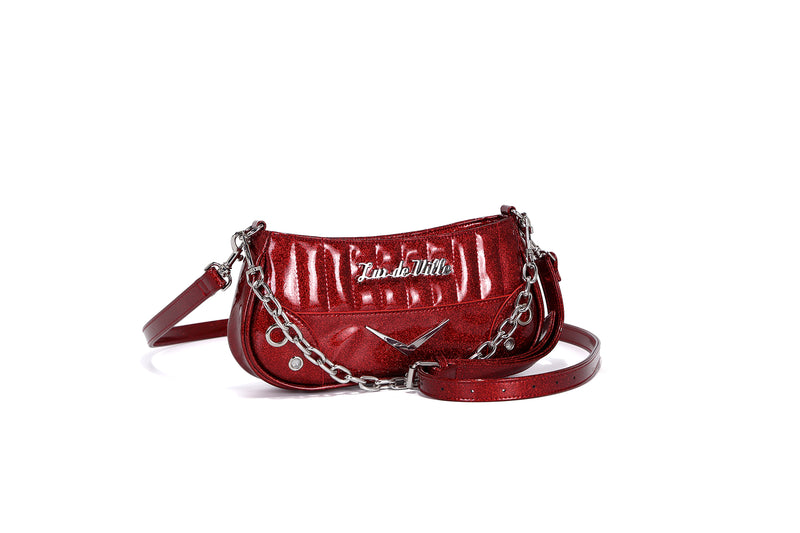 Red Rum Sparkle Hotrod Tint Tote - with strap