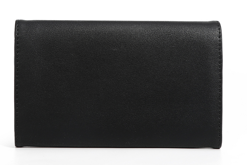 Lady Vamp Wallet - Black Smooth - Back