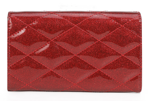 Route 66 Wallet - Red Rum Sparkle - Back