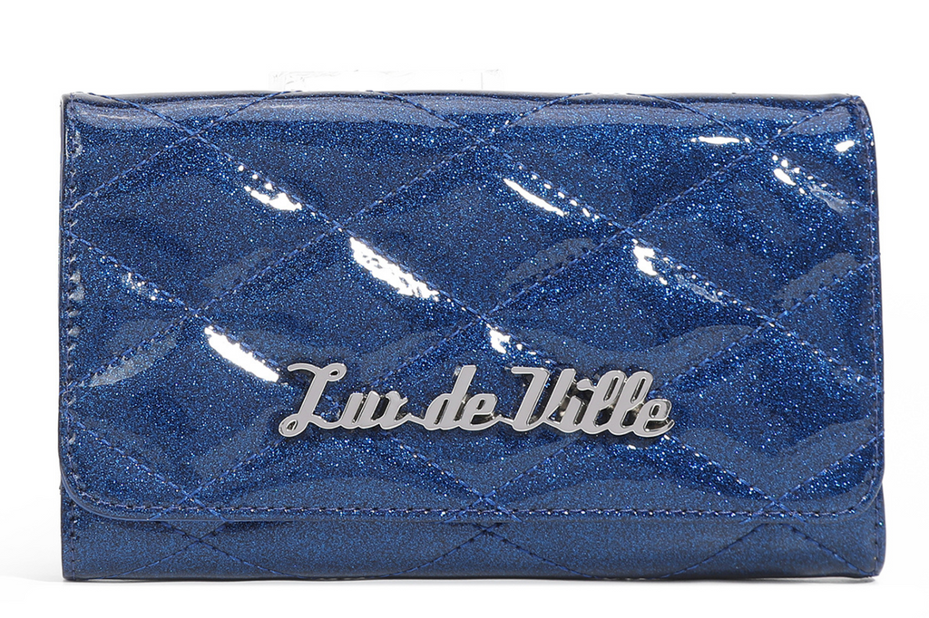 Lux De Ville Hot Rod Wallet Sizzle Pink Sparkle : : Fashion