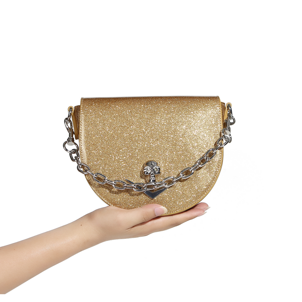 Wicked Tiny Tote - Majestic Gold - size reference