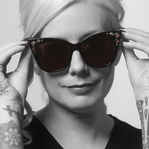 Roxanne Sunglasses Gold Tortoise