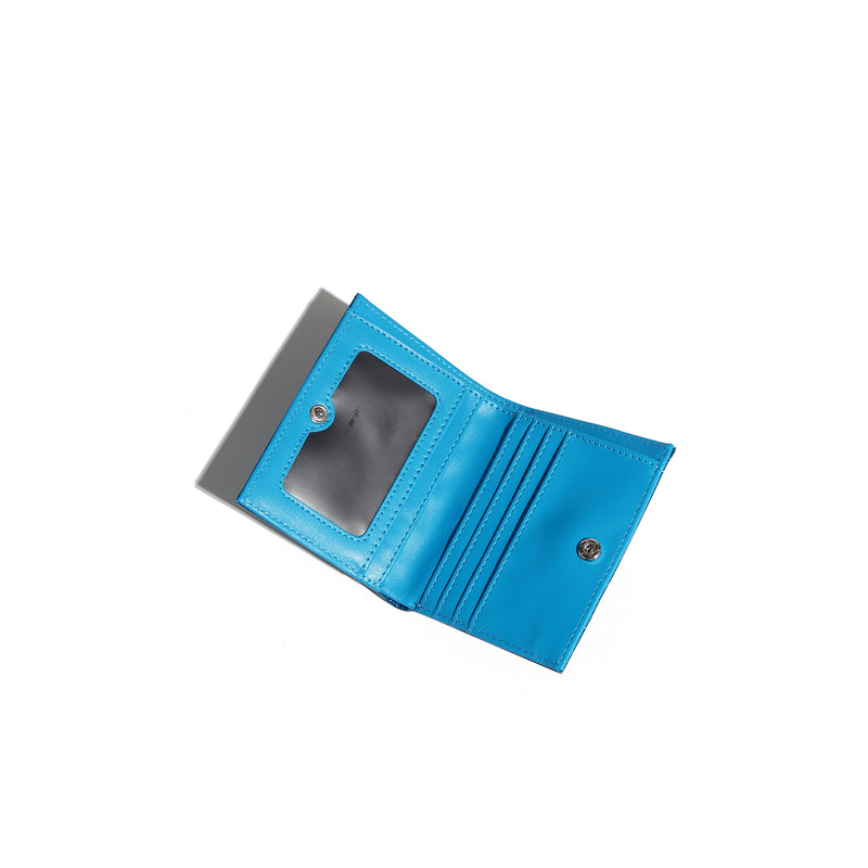 Villain Blue Sparkle Love Bird Mini Wallet