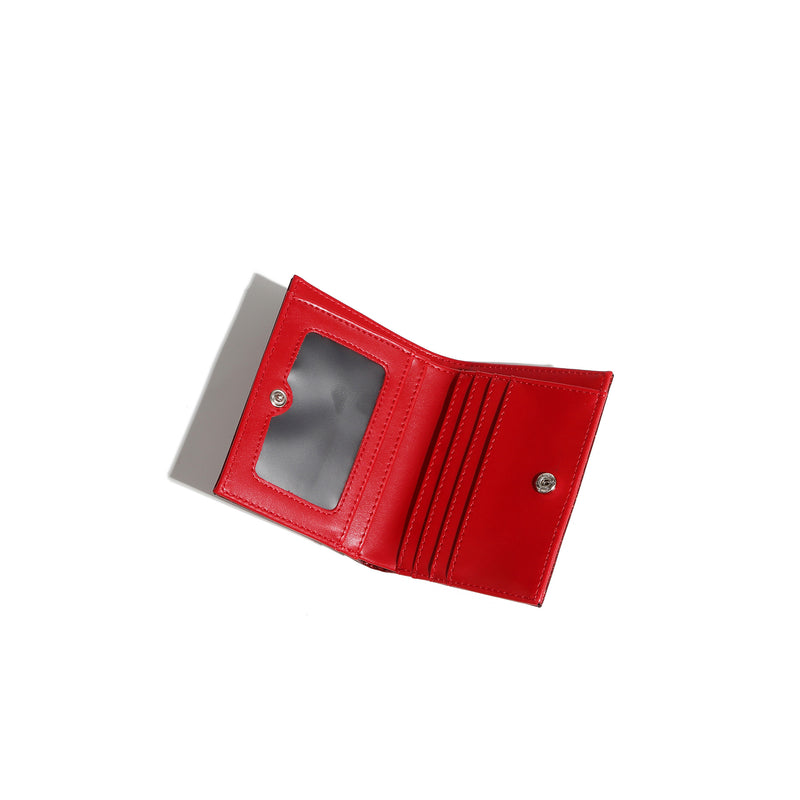 Red Rum Sparkle Love Bird Mini Wallet