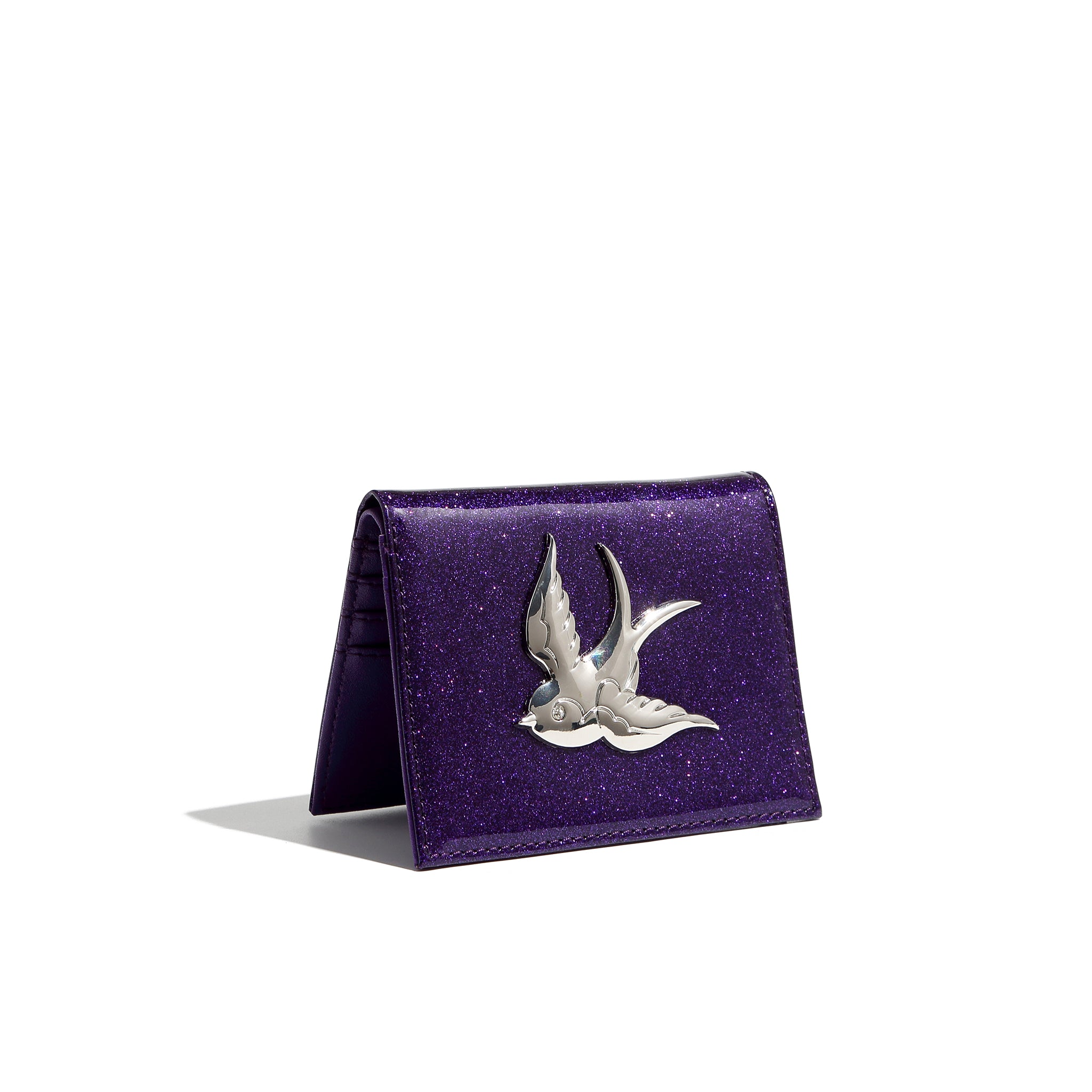 ★you a use★ Wonder wallet Croc lavender Gold/Silver Gucci GG Supreme Leather Zip Around Wallet Lavender