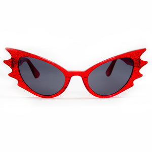 Temper Sunglasses Red Rum Sparkle
