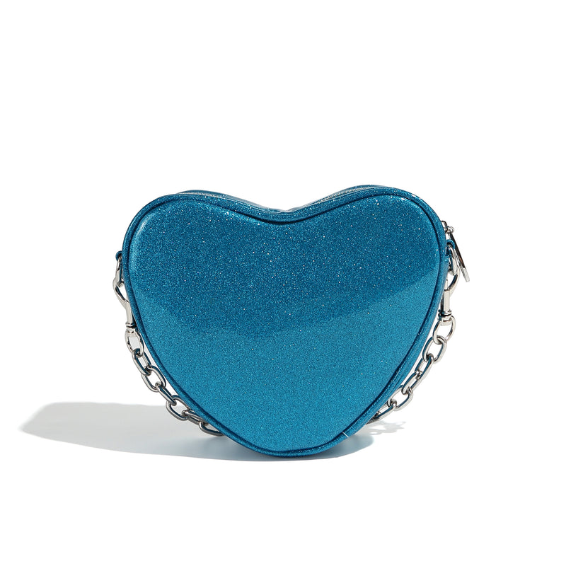 Tainted Love Tiny Tote - Villain Blue - back