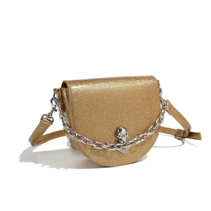 Wicked Tiny Tote - Majestic Gold - front with strap