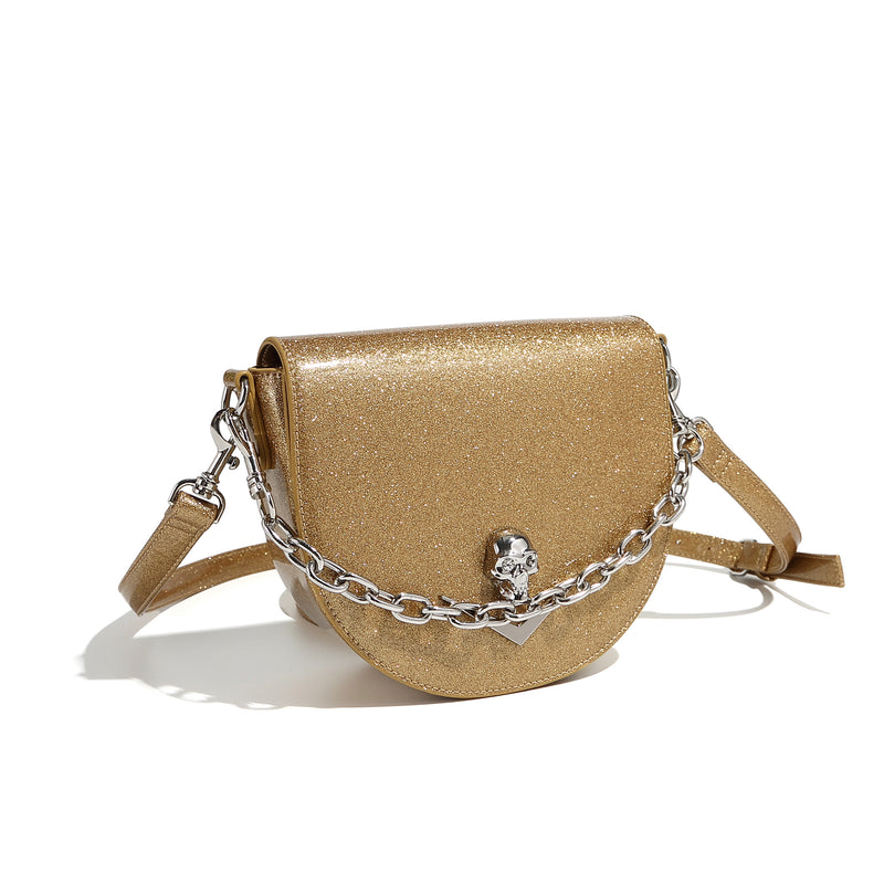 Wicked Tiny Tote - Majestic Gold - front with strap