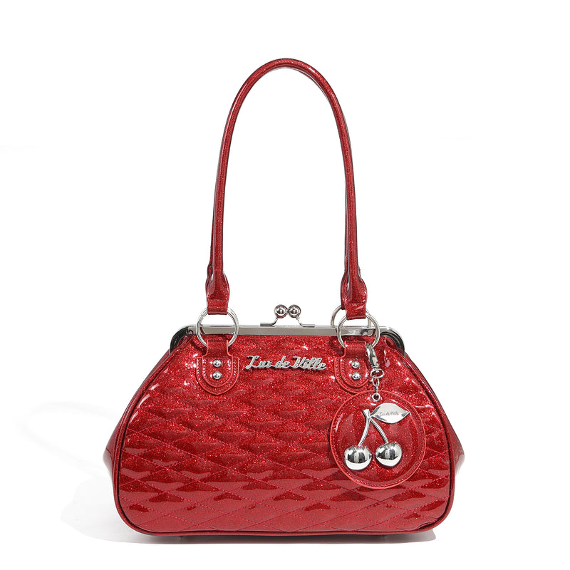 Red Rum Sparkle Wild Cherry Kiss Lock