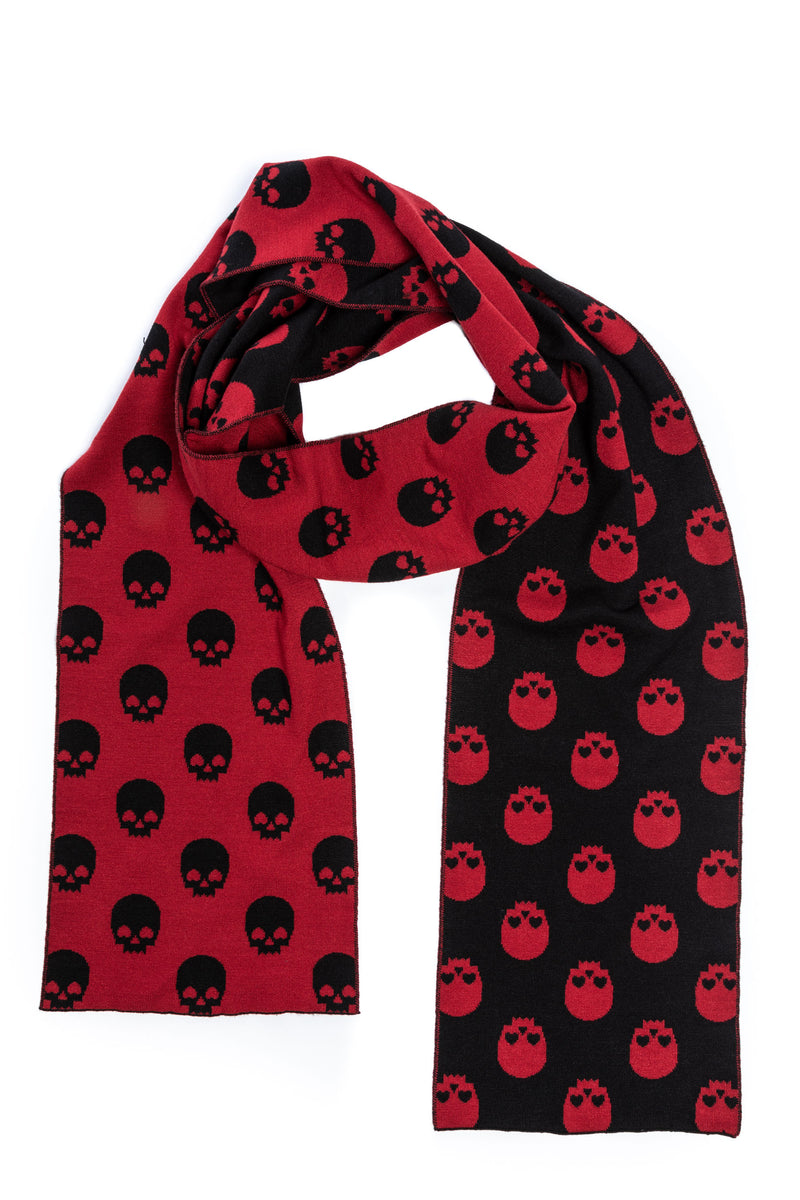 Red Skull Scarf