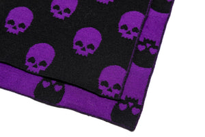 Purple Skull Scarf