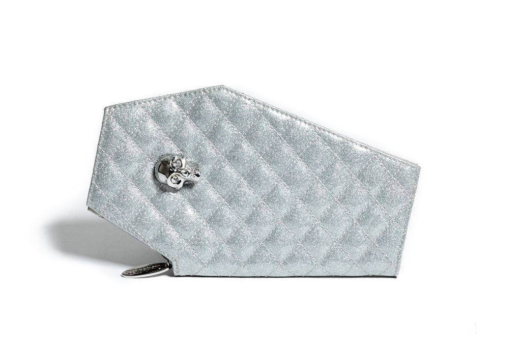 Silver Sonic Sparkle Coffin Wallet