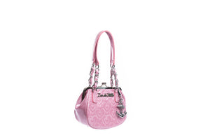 Bashful Blush Sparkle Ahoy Mini Kiss Lock